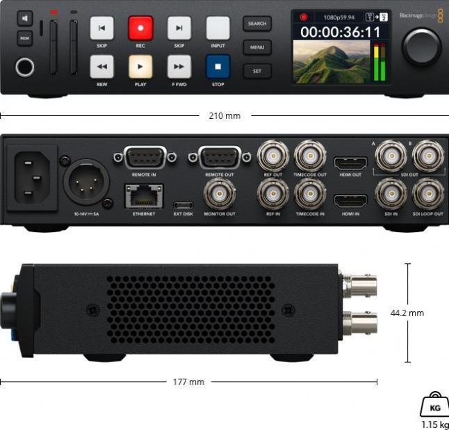 Immagine prodotto Blackmagic HyperDeck (Videoregistratore)