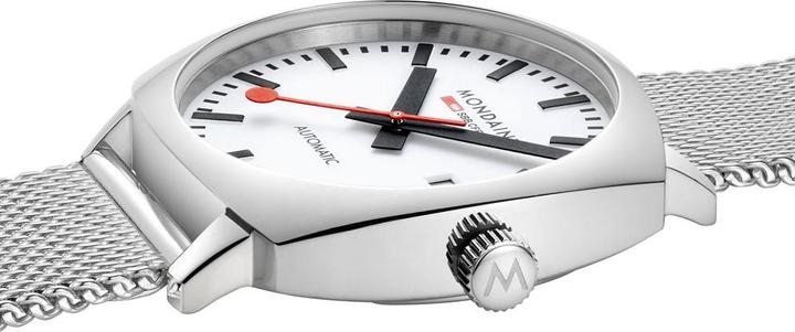Immagine prodotto Mondaine Cushion (Fatto in Svizzera, Orologio da polso analogico, 39 mm)
