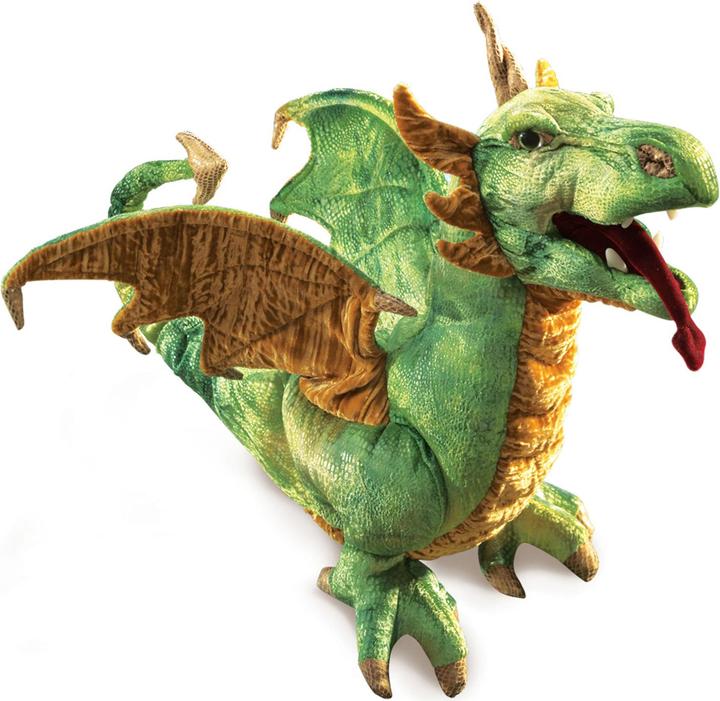 Produktbild Folkmanis Lindwurm-Drache