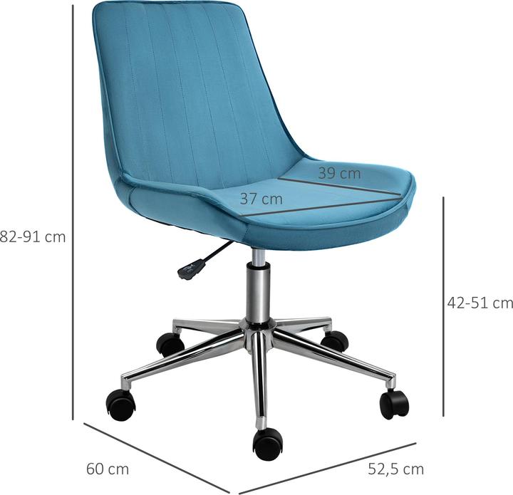 Produktbild Homcom Drehstuhl im Retro-Stil