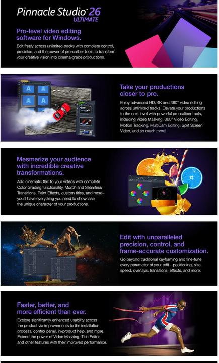 Produktbild Corel Studio 26 Ultimate - Box-Pack (1 User, unbegrenzt)