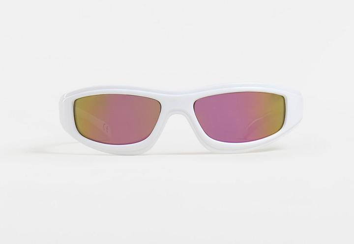 Actual product image Vans Felix Sunglasses White/Mirror