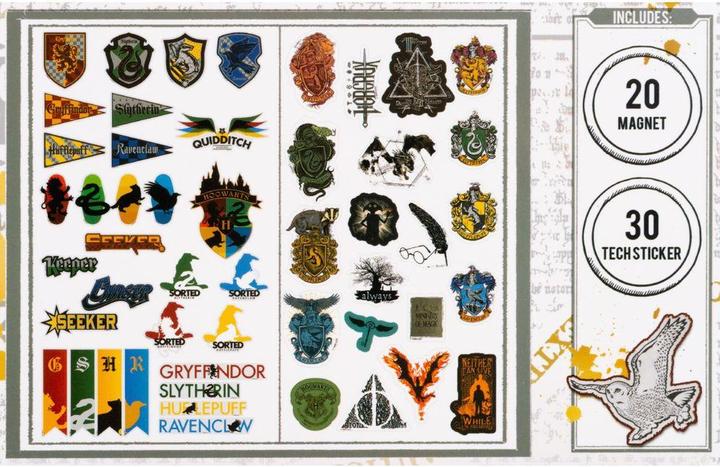 Actual product image Pyramid Magnet + Sticker Set