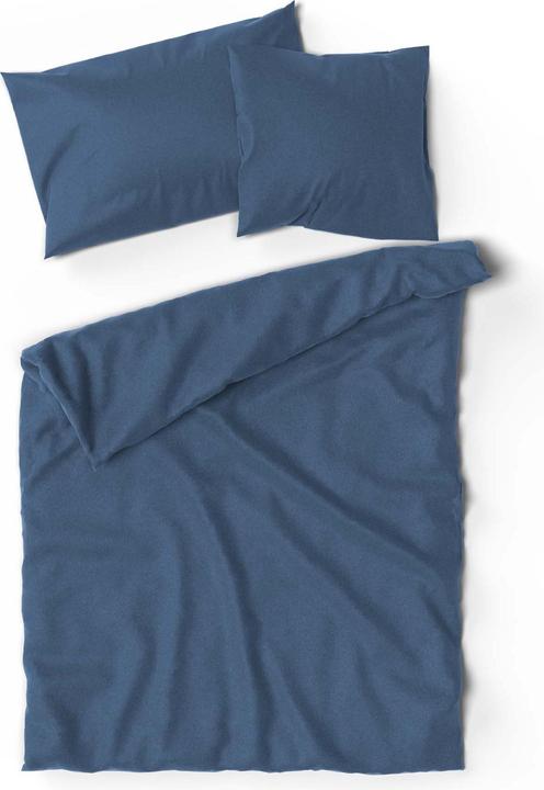 Produktbild Lotus Bettwaren Bettwäsche Flanell uni (Duvetbezug, 160 x 210 cm)