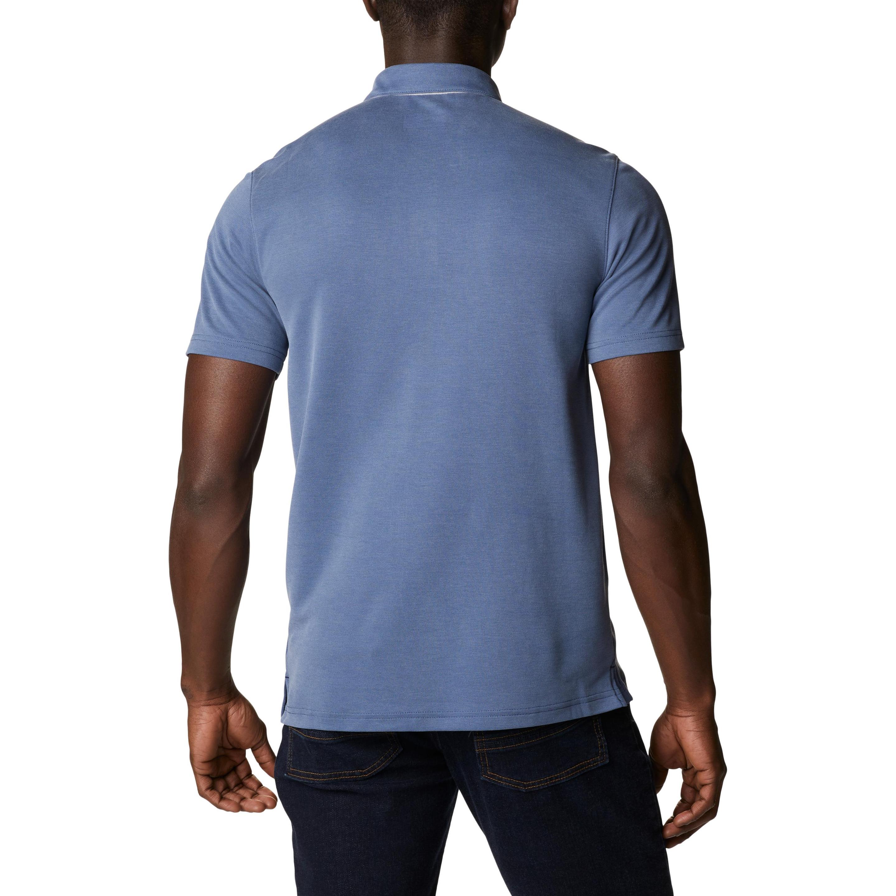 Thumbnail - Columbia, Herren, Shirt, Nelson Point Polo-Shirt für Herren, Blau, (XXL)