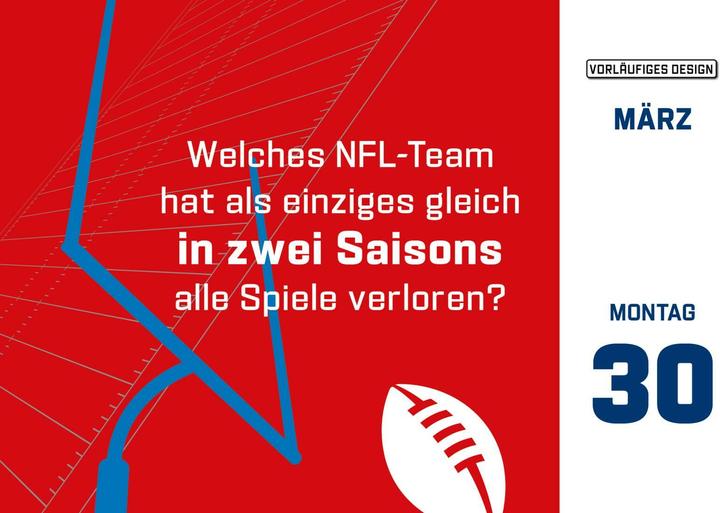 Produktbild NFL Quiz Kalender - 2026