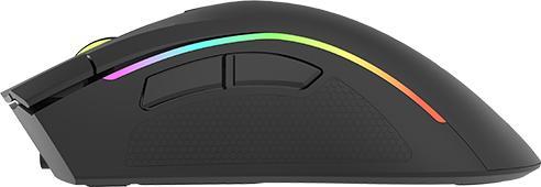Actual product image Delux Wireless Mouse M625PLUS (PMW 3325) 2.4G 10000DPI RGB