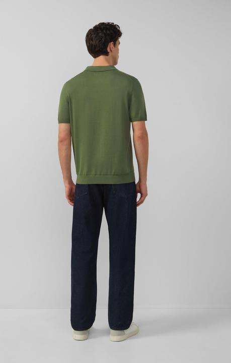 Produktbild s.Oliver Strickpullover Feinstrick-Poloshirt aus Baumwoll-Modalmix (M)