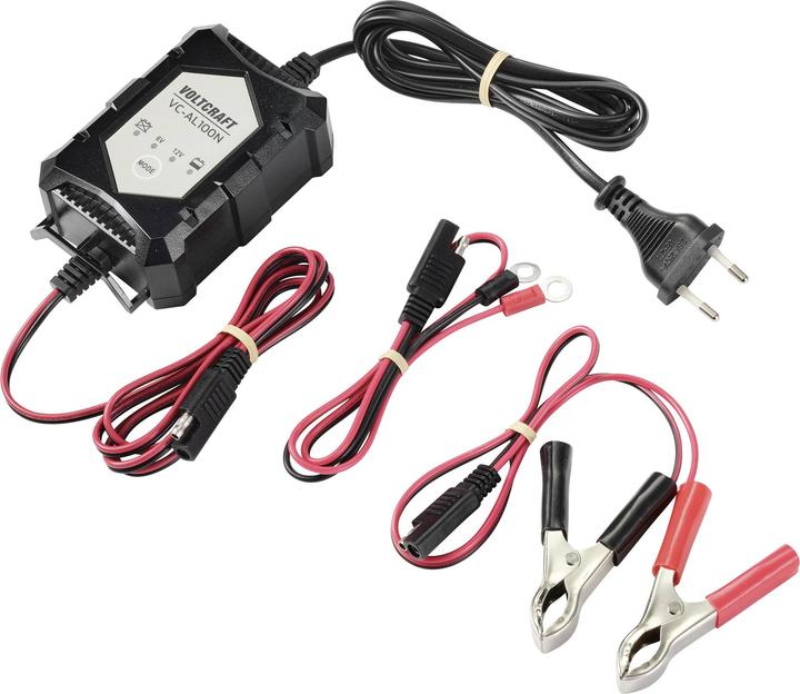 Produktbild Voltcraft VC-AL100N VC-13188600 Automatikladegerät 6 V, 12V 1A (12V, 6V, 1 A)