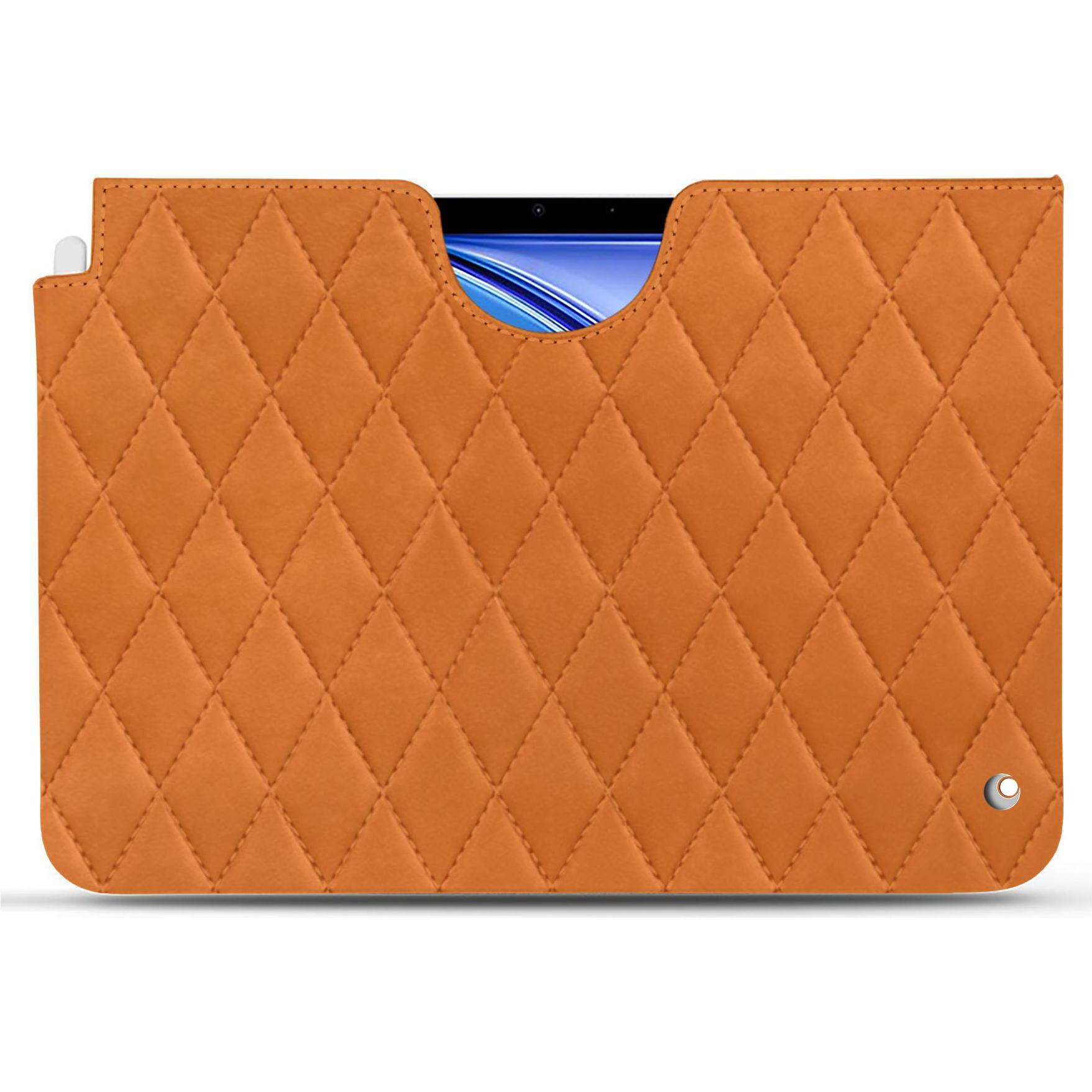 Noreve Lederschutzhülle (iPad Air 2020 (4. Gen), iPad Air 2022 (5. Gen)), Tablet Hülle, Orange