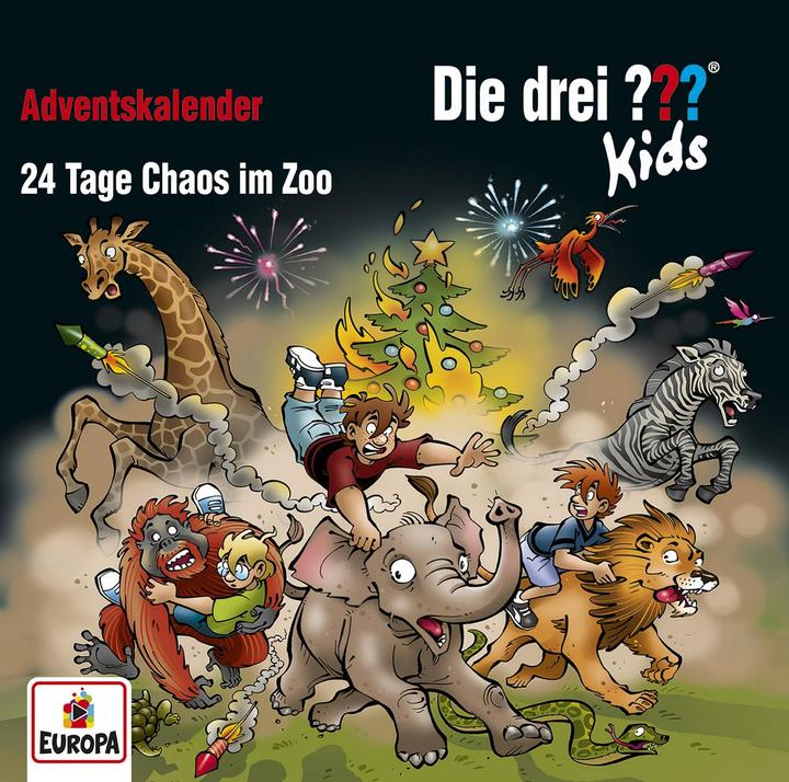 Produktbild Die drei??? 24 Tage Chaos im Zoo