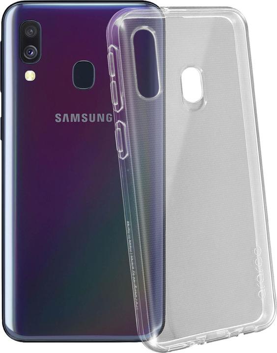 Actual product image Samsung Original ultra-thin protective case for Galaxy A40 - Transparent (Samsung Galaxy A40)