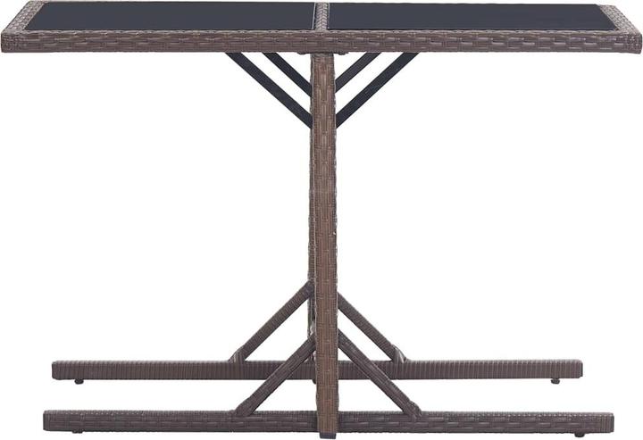 Image du produit vidaXL Garten-Essgruppe (110 x 53 x 72 cm)