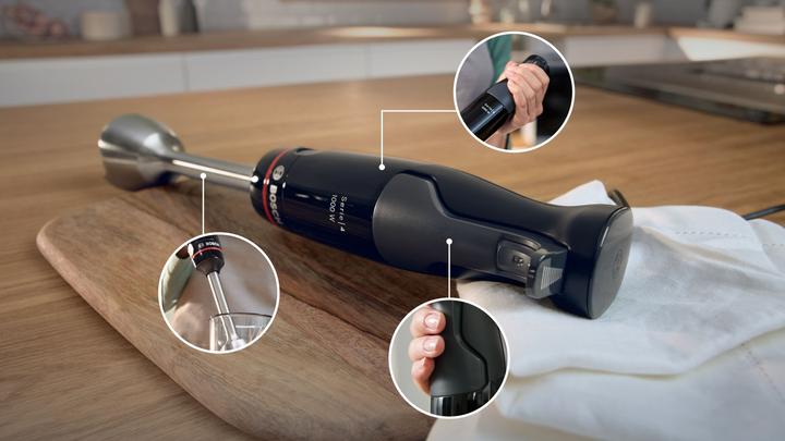 Produktbild Bosch Hausgeräte Serie 4 ErgoMaster Hand Blender, 1000 W, black/anthracite