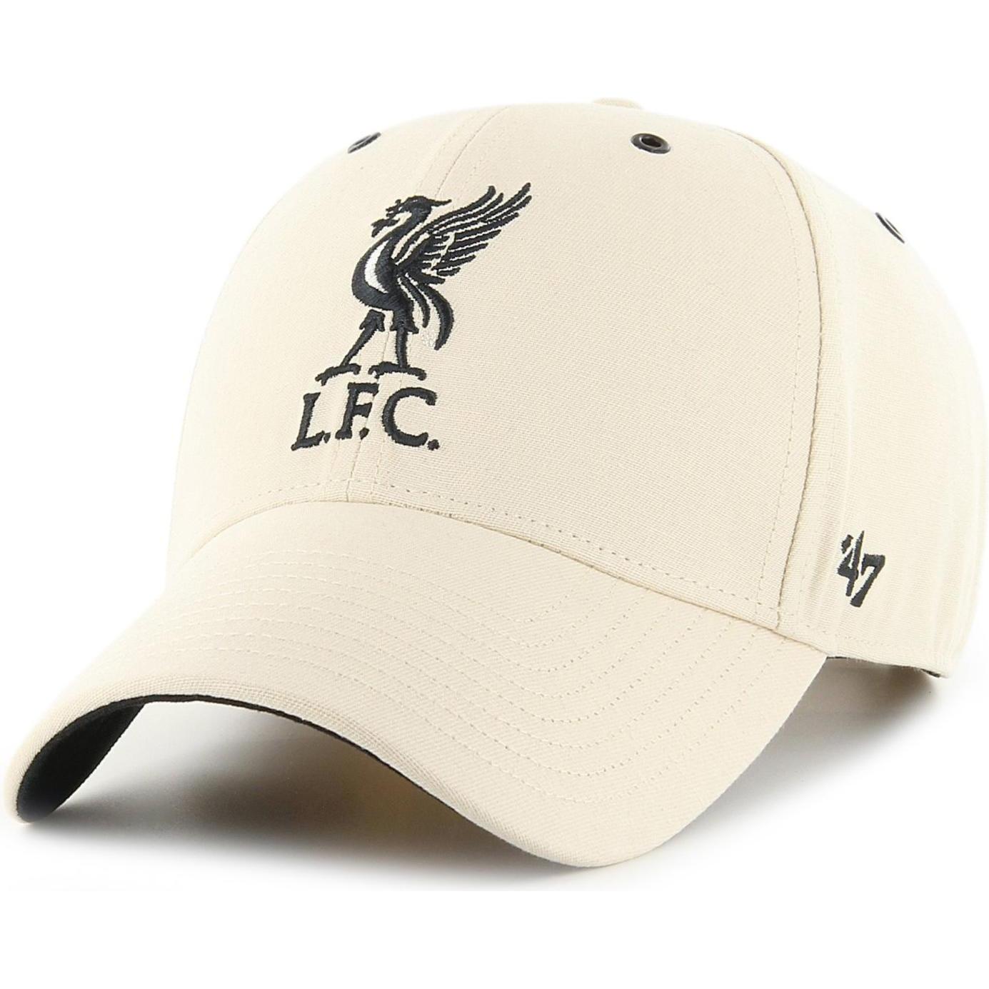 47 Brand, Herren, Cap, Relaxedfit Aerial FC Liverpool, Beige, (One Size)