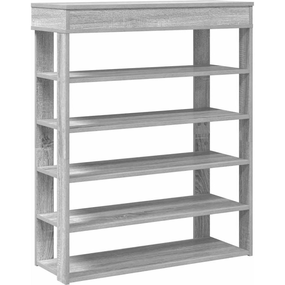 VidaXL, Schuhschrank, Schuhregal Grau Sonoma 80x30x98 cm Holzwerkstoff