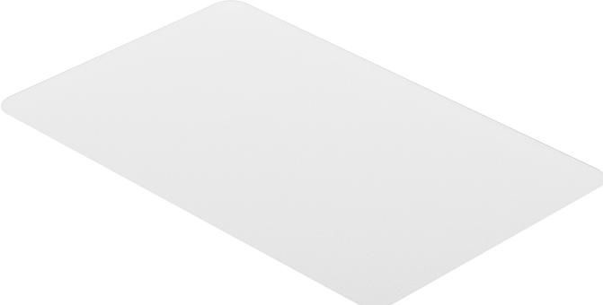 Produktbild LogiLink Bodenschutzmatte, 120x75x0,2 cm, wasserresistent, glänzende Oberfläche, transparent (120 x 75 cm)