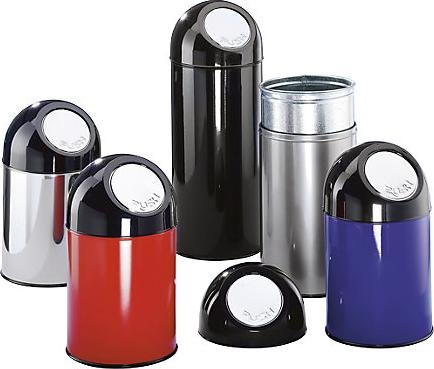 Image du produit kaiserkraft Collecteur de déchets PUSH (40 l)