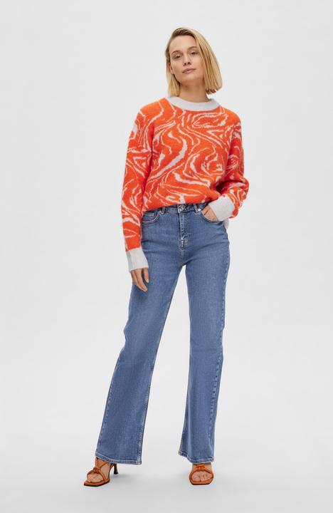 Produktbild Selected Femme Mid-Wash High Waist Jeans