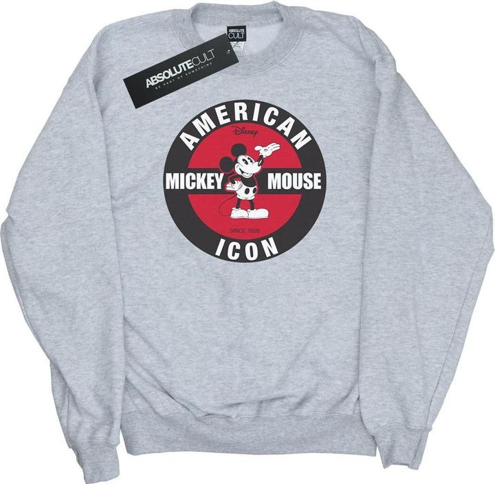 Immagine prodotto Disney Mickey Mouse American Icon Felpa Donna (XXL)