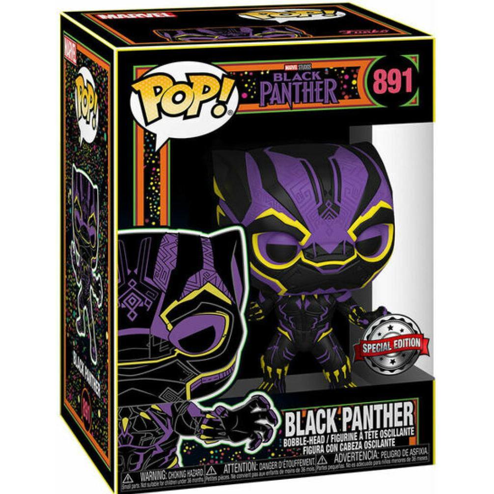 Thumbnail - Funko MARVEL- Booble Head POP N° xx - Black Panther + T-shirt (L)