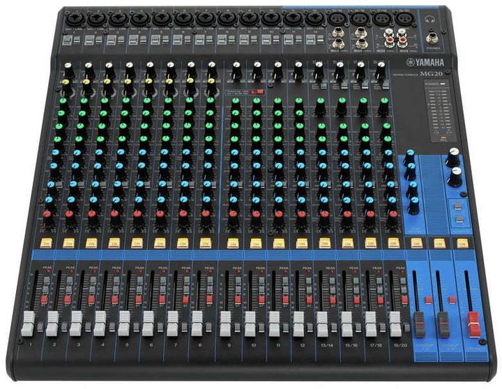 Actual product image Yamaha Mg20 (Studio- and Livemixer)