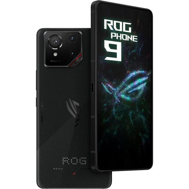 ASUS ROG Phone 9 (512 GB, Phantom Black, 6.78", SIM + eSIM, 5G), Smartphone, Schwarz