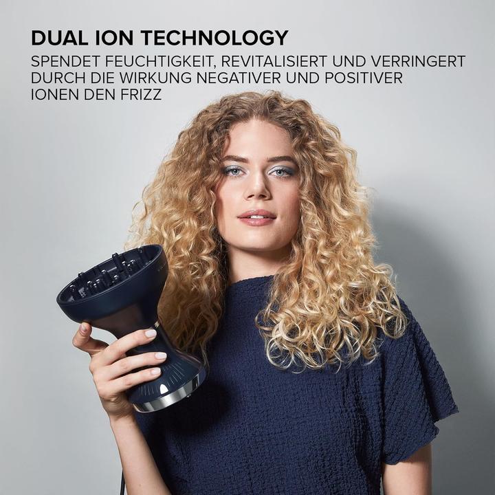 Actual product image Diffusore ad aria calda per capelli ricci con tecnologia cheratina e ionizzatore, 3 temperature