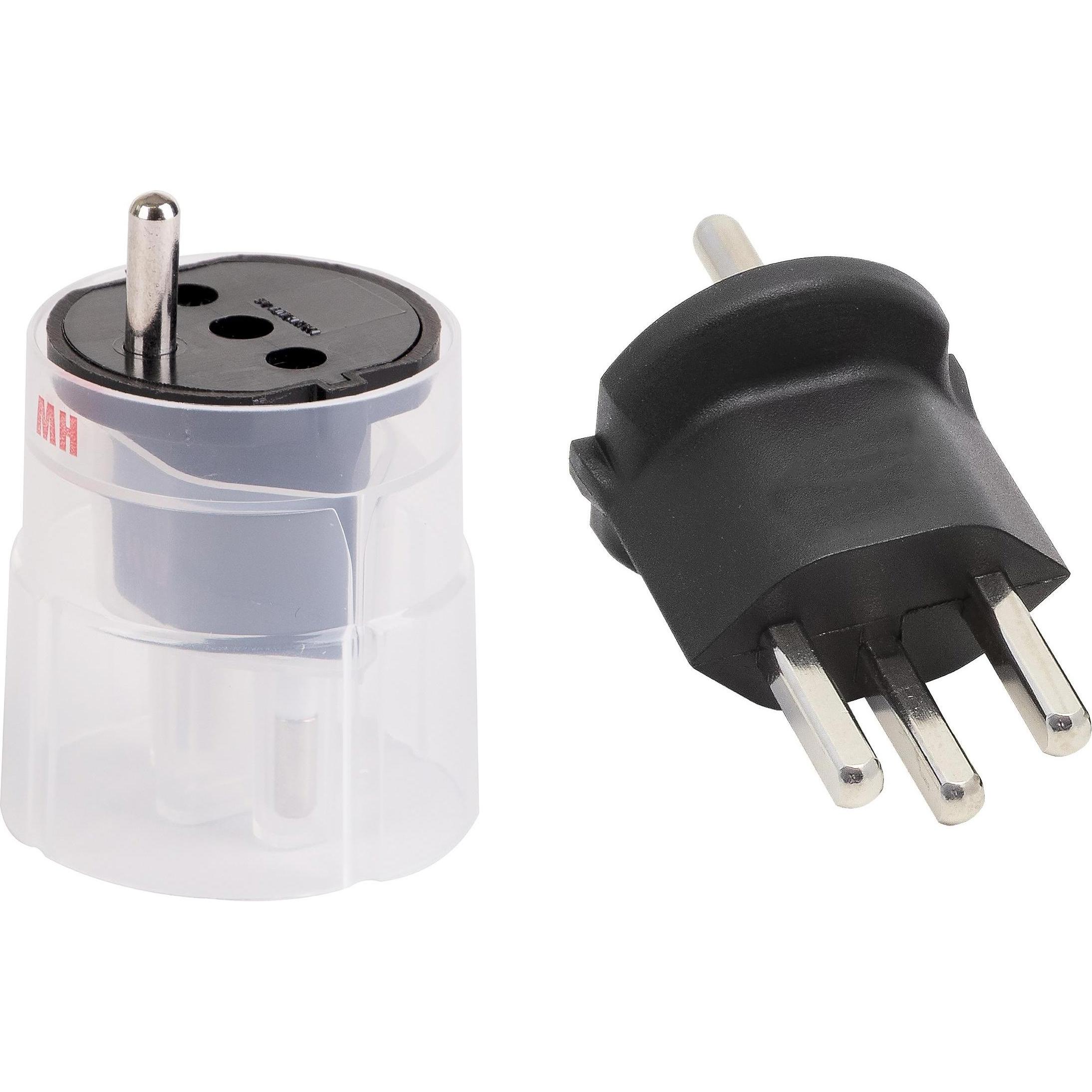 Max Hauri, Stromadapter, Fixadapter Kupplung Schuko (Typ 23, CEE 7/7)