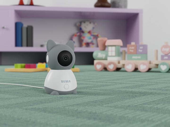 Actual product image Tesla Smart B250 surveillance camera, grey/white (1920 x 1080 Pixels)