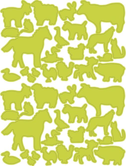 Image du produit My Mandarine Basiques, Sach 60pl 16x21cm, Multi themes - Assortis