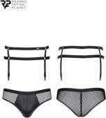Produktbild Regnes Fetish Planet Herren Strapsgürtel mit Slip (L)