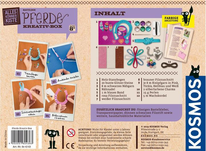 Immagine prodotto Kosmos Set di bricolge cavalli