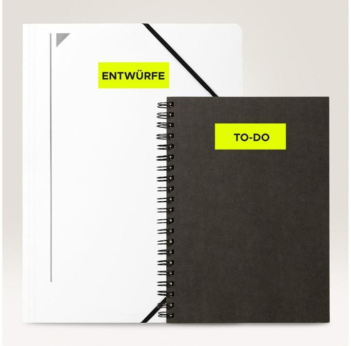 Actual product image Avery Neon labels