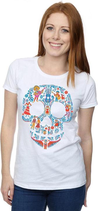 Actual product image La Maison du Coco Womens/Ladies Skull Cotton T-Shirt (L)