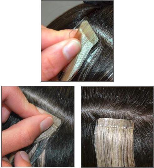 Productafbeelding Balmain Easy Volume Tape Extensions 40 cm (10A Extra Super Licht As Blond)