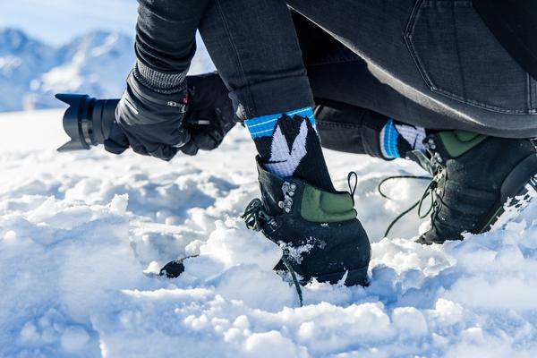 Produktbild Vallerret Merino Wool Sock- Blue - EU 36-40 (36 - 40)