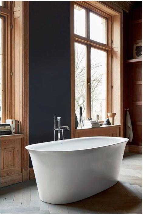 Actual product image Duravit Bathtub WHITE TULIP 1600x800 free-standing 2 back slopes white