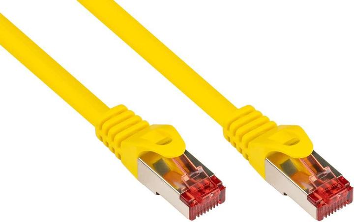 Produktbild Good Connections RNS® Patchkabel mit Rastnasenschutz, Cat. 6, S/FTP, PiMF, PVC, 250MHz, gelb, 20m (PiMF, S/FTP, CAT6, 20 m)