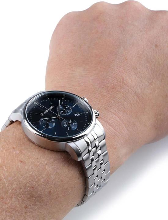 Immagine prodotto Wenger Urban Classic Chrono (Orologio da polso analogico, Cronografo, Fatto in Svizzera, 44 mm)