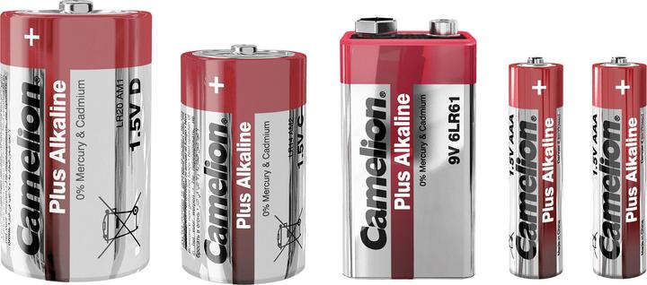 Produktbild Camelion Batterie Plus Alkaline Mono D LR20 (2 St.) (2 Stk., D, 21000 mAh)