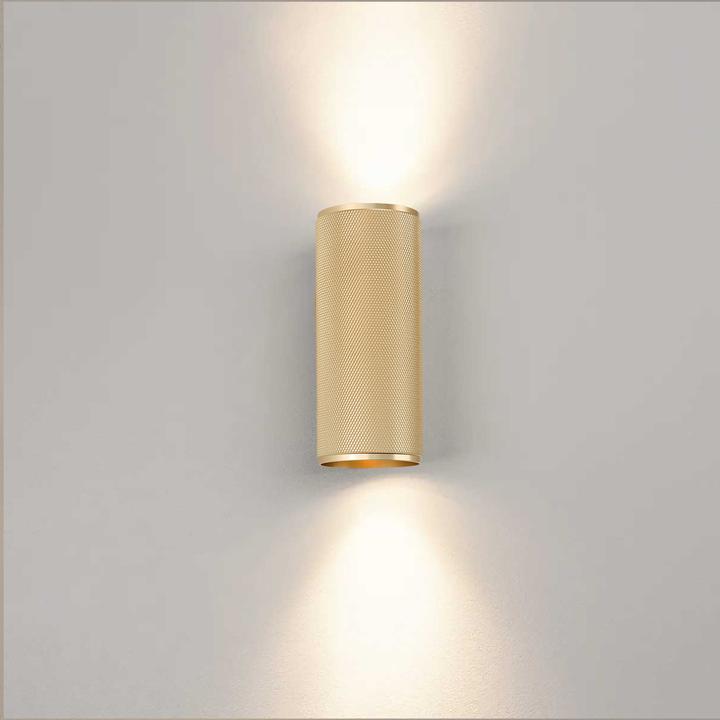 Actual product image Brilliant Wall lamp Marty GU10 2x5W 3000K - Goudkleurig (345 lm, GU10)
