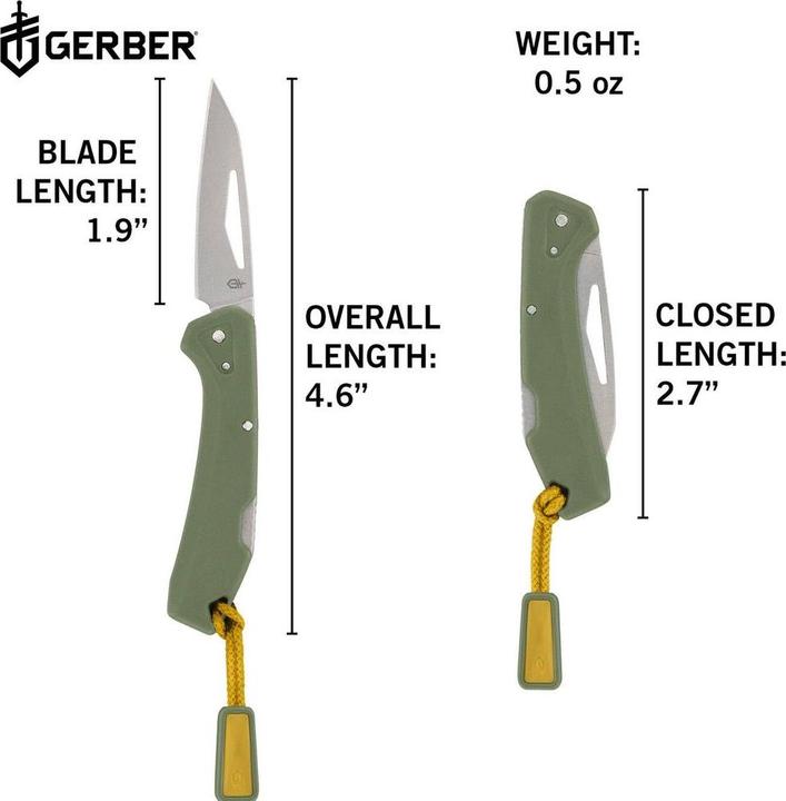 Immagine prodotto Gerber Gear Gerber Taschenmesser LST Mini Grün, Typ: Taschenmesser