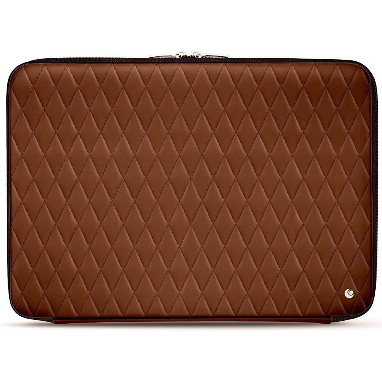 Noreve Lederhülle, Notebooktasche, Braun
