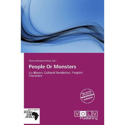 People Or Monsters, Fachbücher