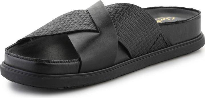 Actual product image Clarks Torford Cross Schwarzes Leder (44.5)