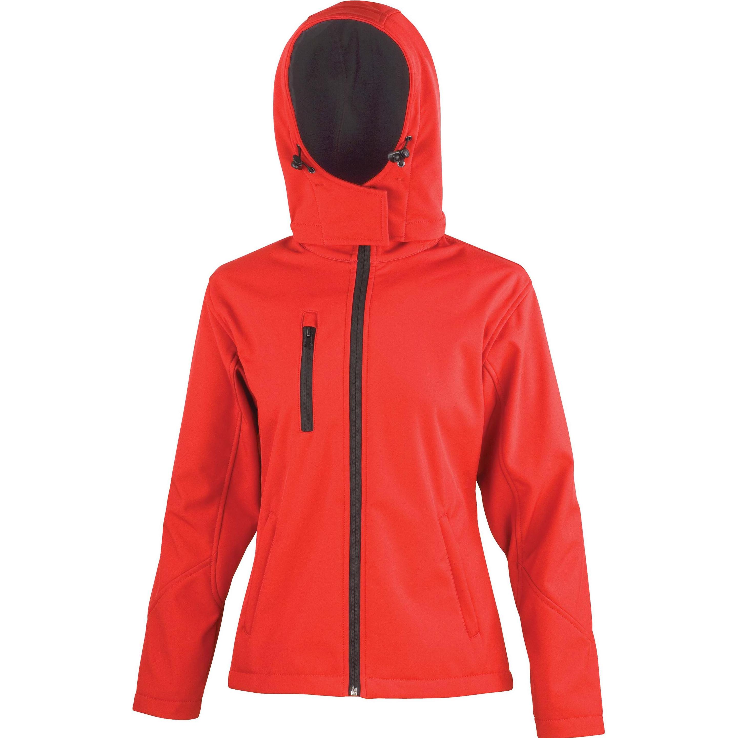 Regatta, Damen, Jacke, Softshell Capuche Damen Tx Performance (L), Rot, L