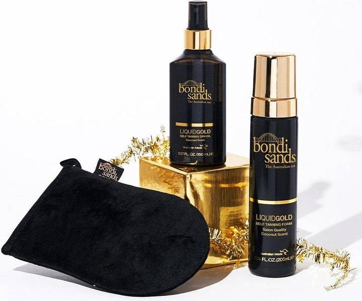 Actual product image Bondi Sands Liquid Gold Self Tanning Foam 200 ml (Self tanning serum, 200 ml)