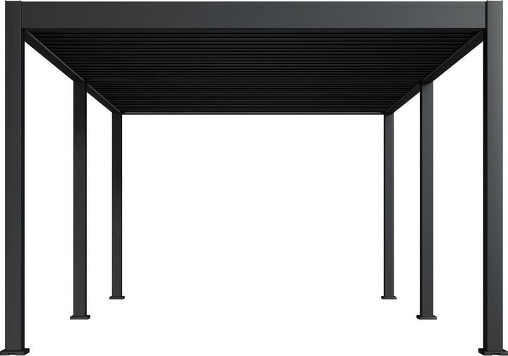 Immagine prodotto Weide Pergola elettrica 3,6x5,3m antracite con LED (530 cm, 360 cm)