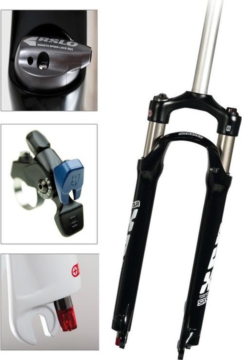 Actual product image Sr Suntour Suntour SF14 XCR32 RL 100 mm 26" 1/18" (100 mm, Nib)